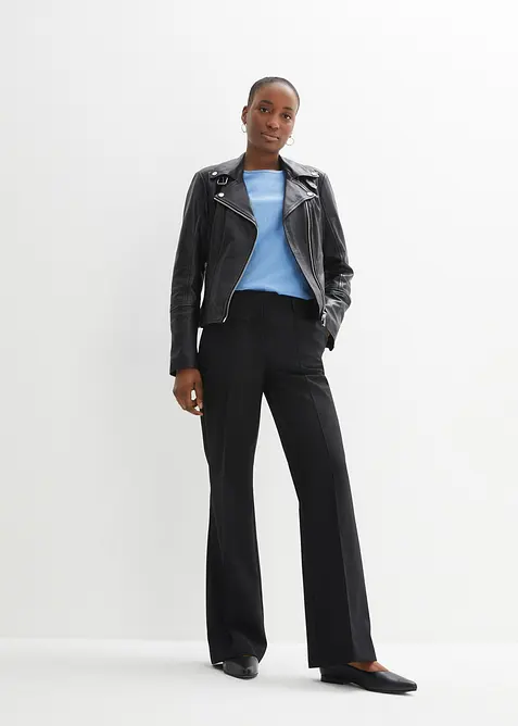 Giacca biker in nappa, bonprix