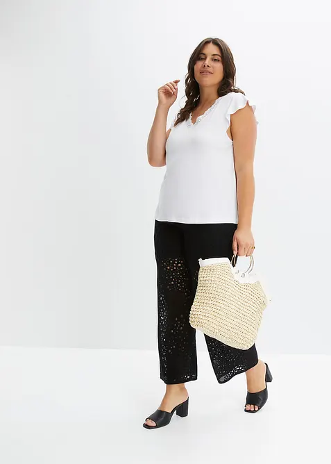 Maglia in misto viscosa, bonprix