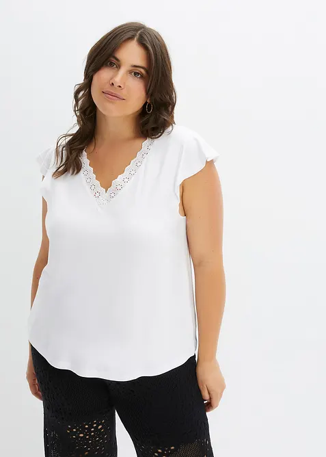 Maglia in misto viscosa, bonprix