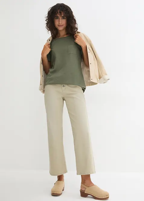 T-shirt in puro cotone biologico, bonprix