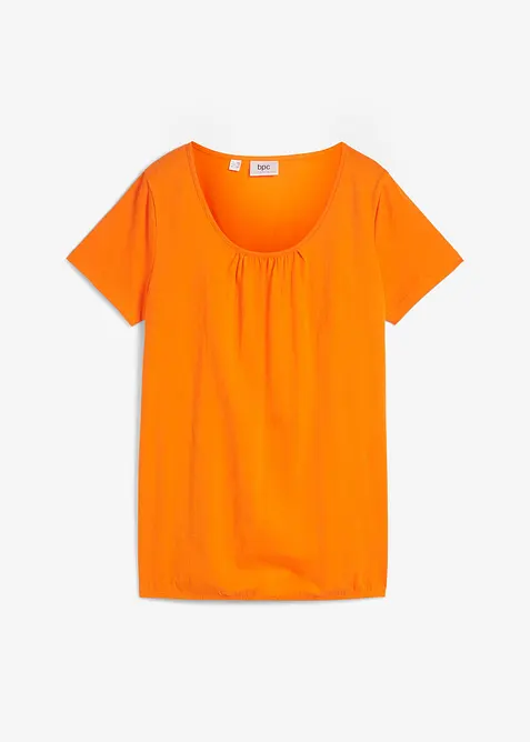 Maglietta a maniche corte in puro cotone, bonprix