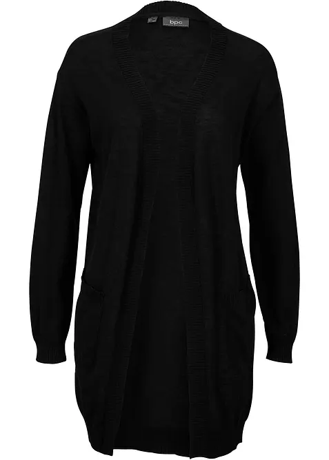 Cardigan in filato fine di cotone, bonprix