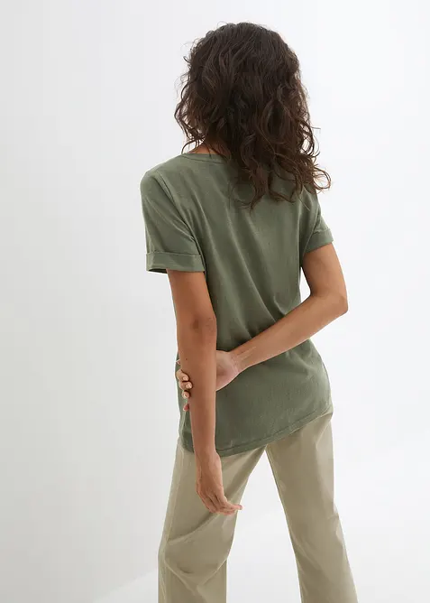 T-shirt in puro cotone biologico, bonprix