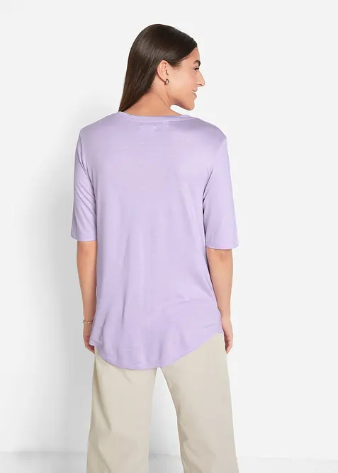 Maglia lunga in morbida viscosa (pacco da 2), bonprix