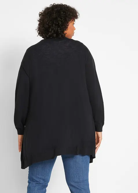 Cardigan in filato fine di cotone, bonprix