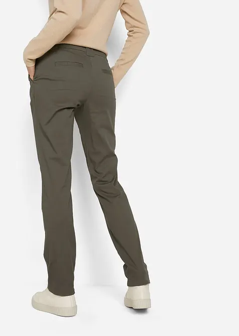 Pantaloni chino elasticizzati, bonprix