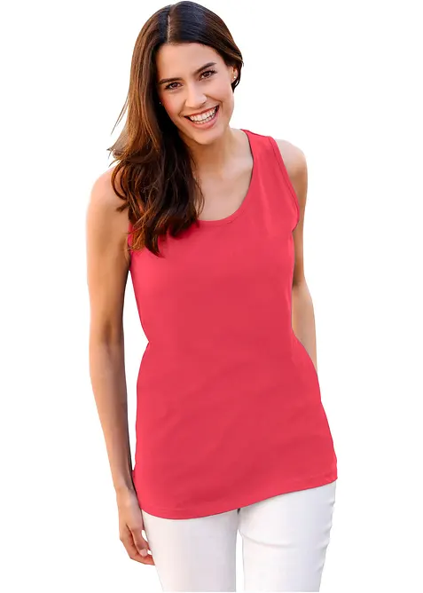 Top lungo in puro cotone (pacco da 5), bonprix