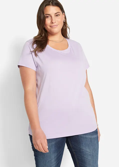 Maglia con scollo rotondo (pacco da 5), bonprix