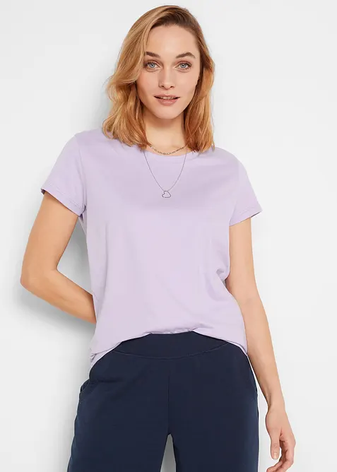 Maglia con scollo rotondo (pacco da 5), bonprix