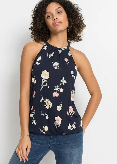 Top in misto viscosa, bonprix