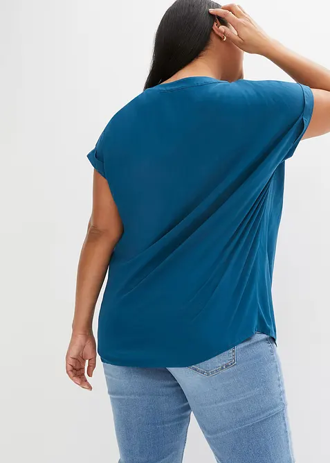 Maglione a trecce in puro cotone biologico riciclabile, bonprix