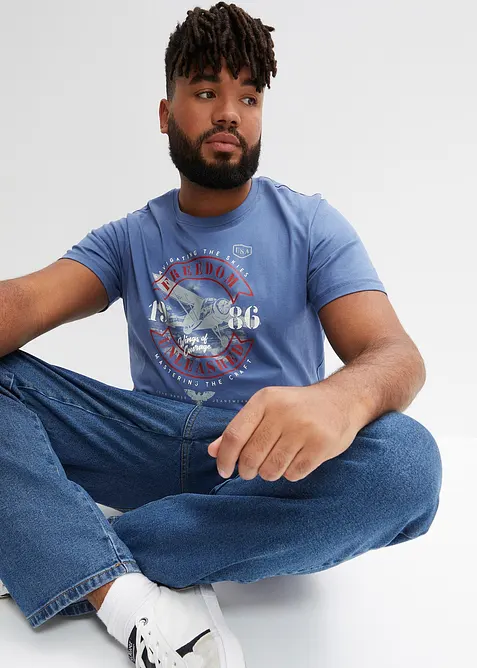 T-shirt in puro cotone biologico, bonprix