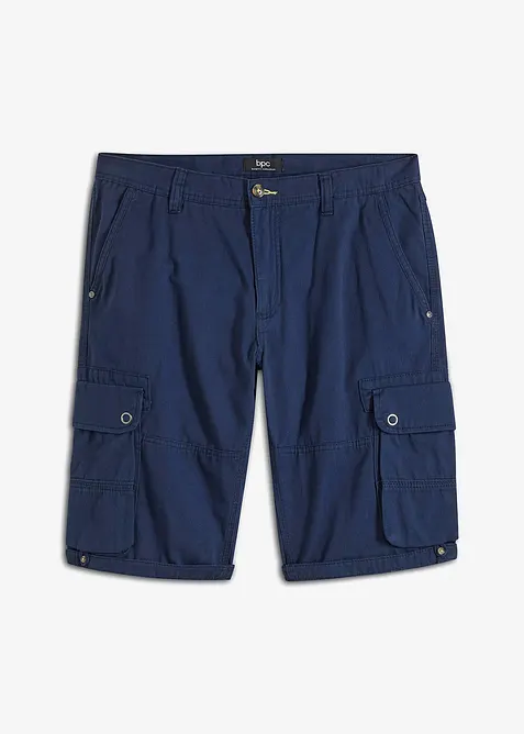 Bermuda cargo in puro cotone, regular fit, bonprix