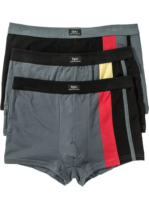Boxer aderenti con cotone (pacco da 3), bonprix