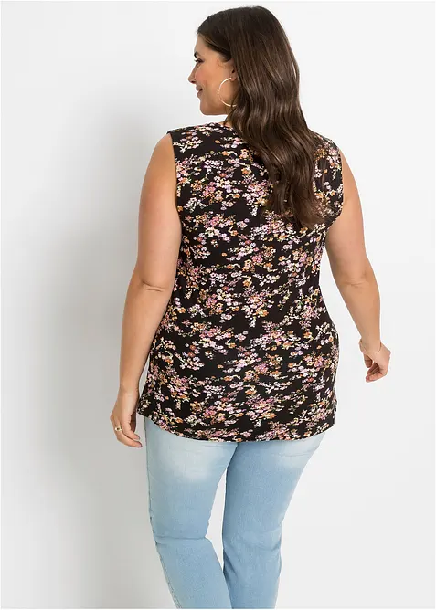 Top in misto viscosa, bonprix