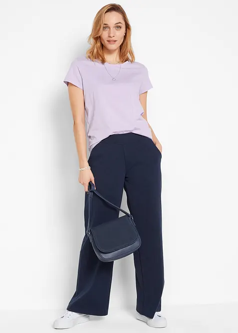 Maglia con scollo rotondo (pacco da 5), bonprix