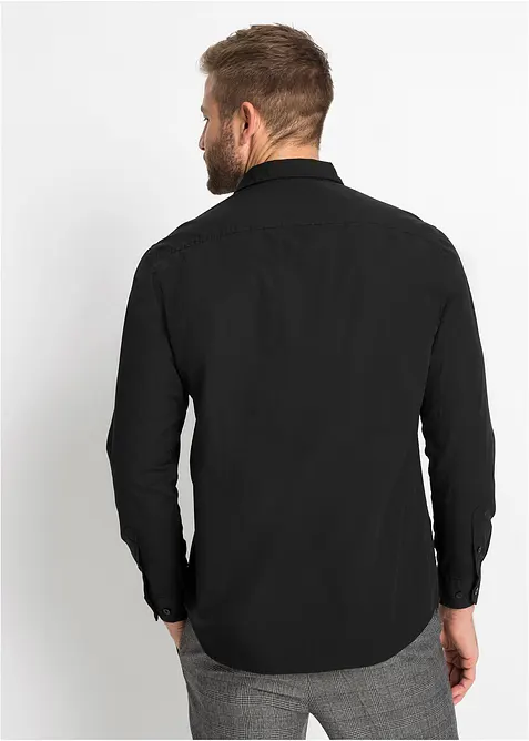 Camicia a maniche lunghe in puro cotone, bonprix