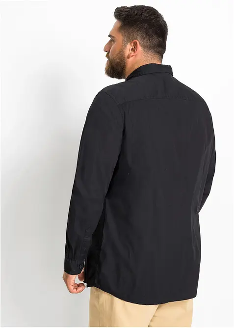 Camicia a maniche lunghe in puro cotone, bonprix