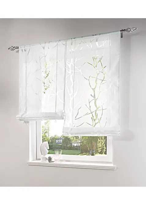 Tenda a pacchetto devoré con laccetti, bonprix