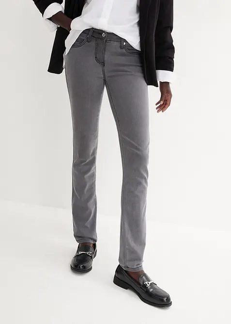 Jeans super stretch slim fit, vita media, bonprix