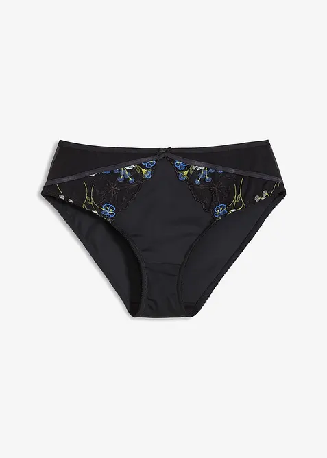 Slip alto con ricami, bonprix