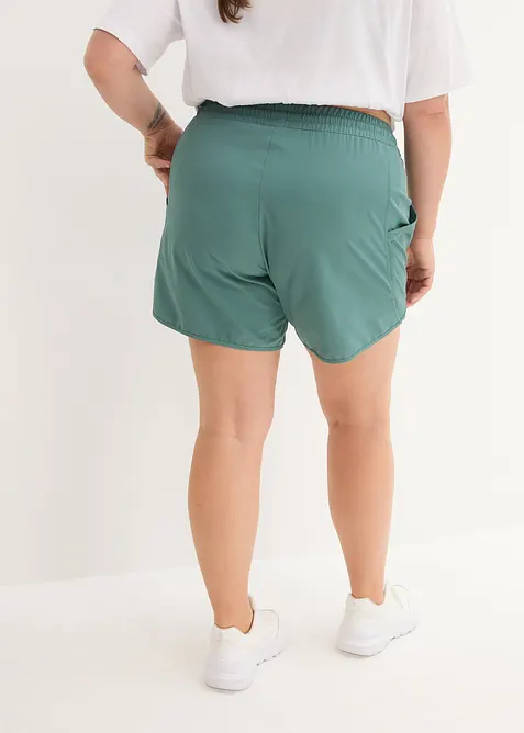 Shorts sportivi con taschino portacellulare, bonprix