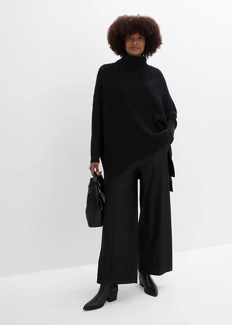 Maglione oversize stile poncho, bonprix