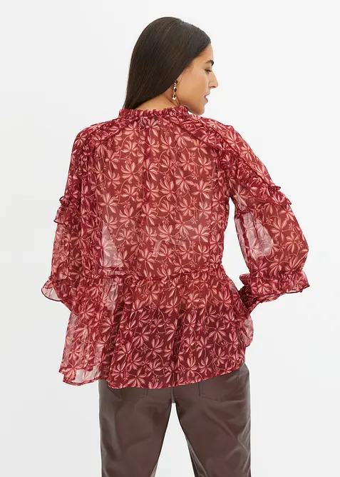 Blusa in chiffon, bonprix
