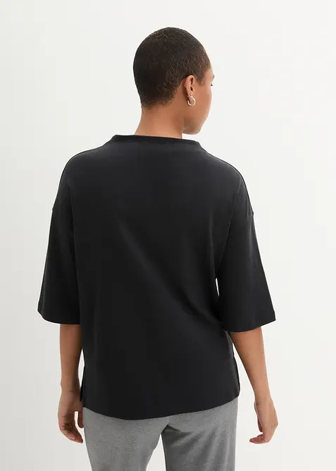 Maglia oversize in puro cotone biologico, bonprix