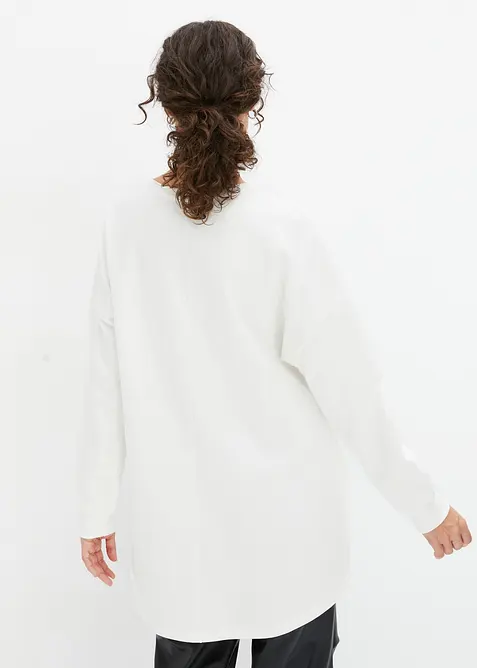 Felpa oversize in puro cotone, bonprix