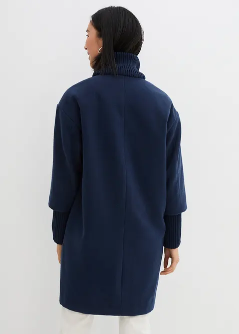 Cappotto corto in simil lana, bonprix