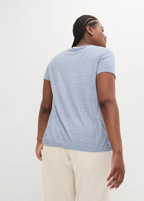 Maglia con elastico a maniche corte, bonprix