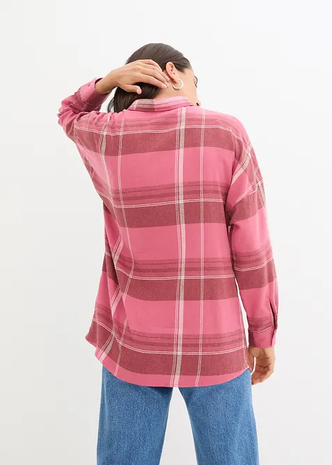 Camicia in flanella di puro cotone, bonprix