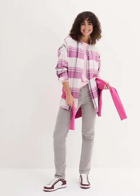 Camicia in flanella di puro cotone, bonprix