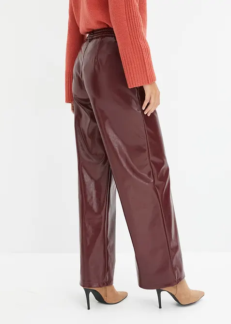 Pantaloni in similpelle, bonprix