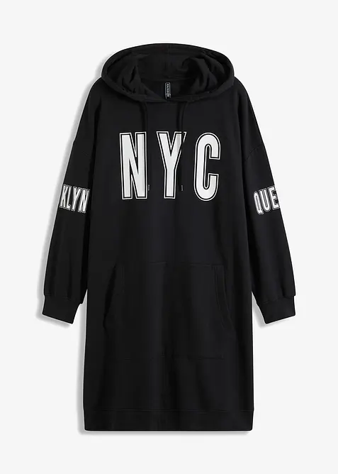 Abito in felpa di puro cotone biologico, bonprix