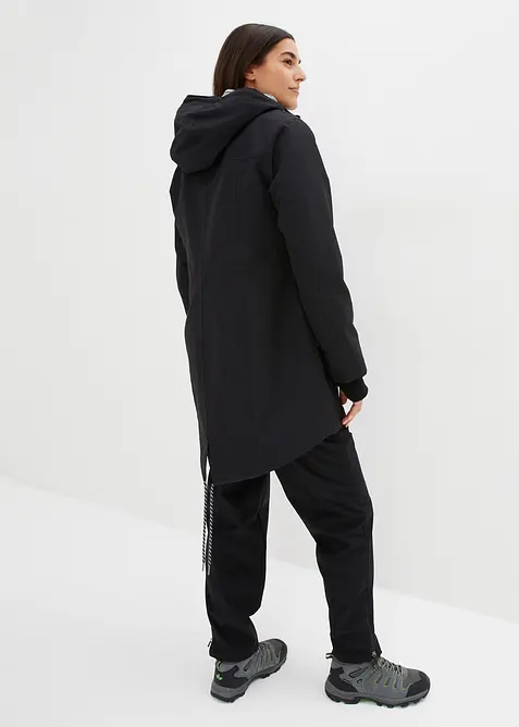 Giacca lunga impermeabile 3 in 1 con pratiche tasche, bonprix