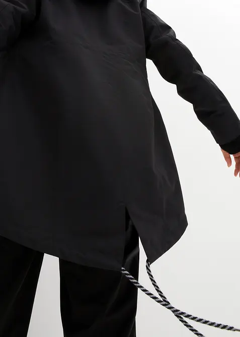 Giacca lunga impermeabile 3 in 1 con pratiche tasche, bonprix