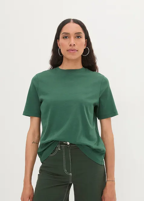 T-shirt in puro cotone biologico pesante, bonprix