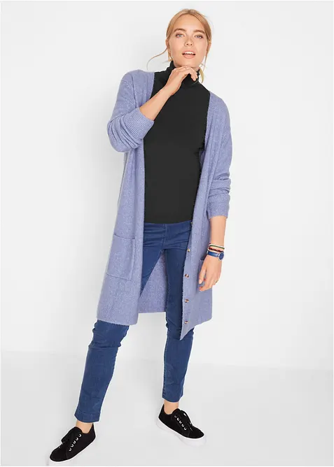 Maglia a maniche lunghe in misto cotone biologico, bonprix
