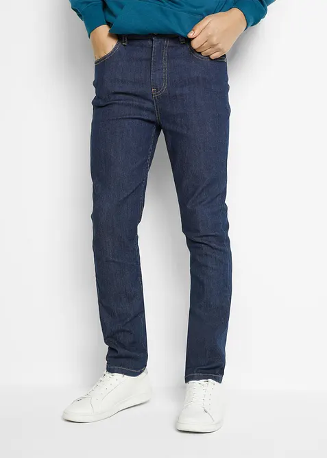 Jeans slim fit elasticizzati  con vita regolabile, straight, bonprix