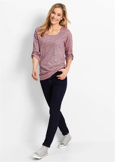 Jeans super elasticizzati slim fit, vita alta, bonprix