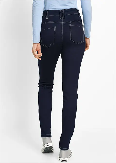 Jeans super elasticizzati slim fit, vita alta, bonprix