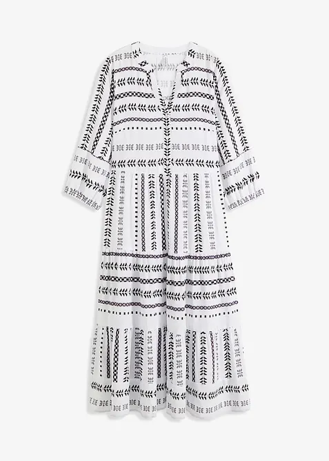 Abito midi fantasia, bonprix