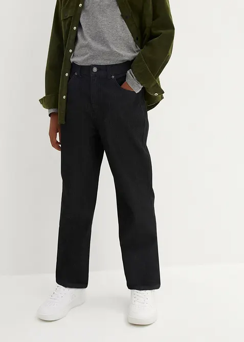 Jeans con vita regolabile extra loose fit, straight, bonprix