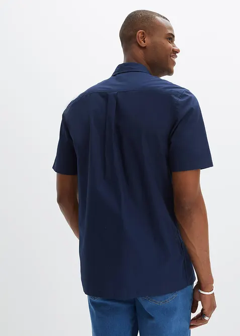 Camicia a maniche corte in puro cotone, bonprix