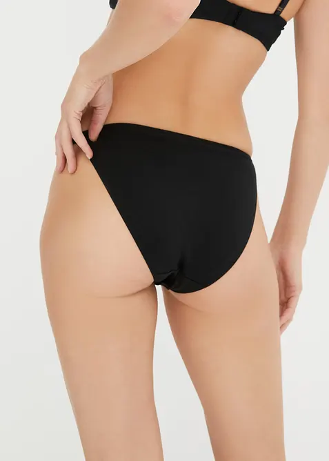 Tanga mini slip con cotone biologico (pacco da 5), bonprix