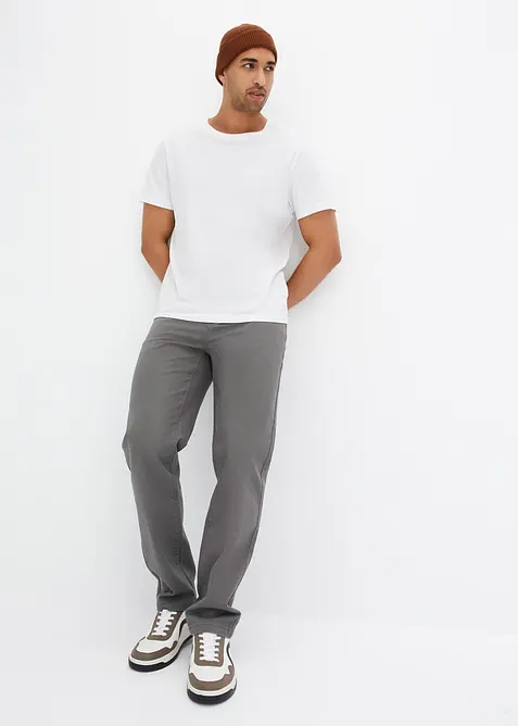 Pantaloni elasticizzati classic fit, straight, bonprix