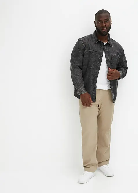 Pantaloni chino in puro cotone regular fit, straight, bonprix