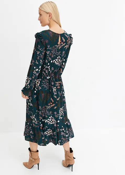 Abito midi in pura viscosa, bonprix